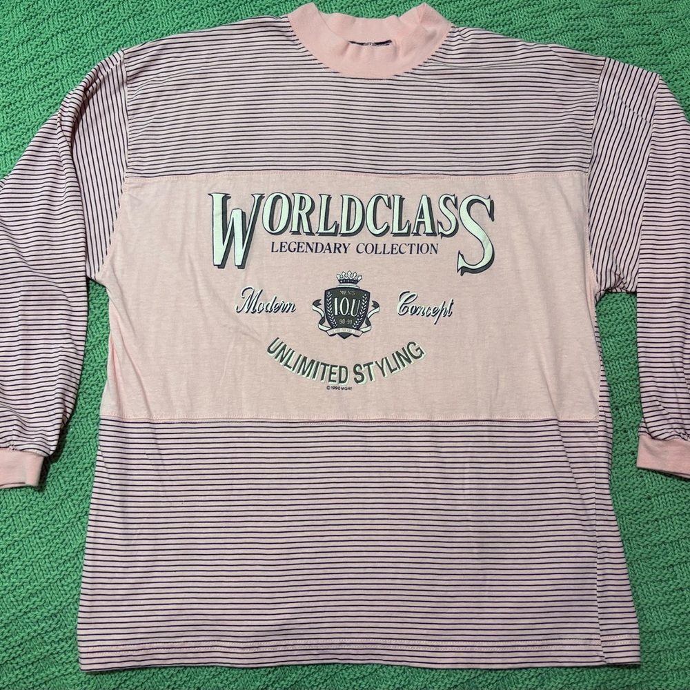 Vintage Striped Long Sleeve Shirt